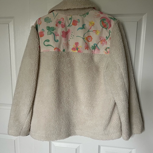 Coach sherpa women jacket size L new with tag - Picture 2 of 7